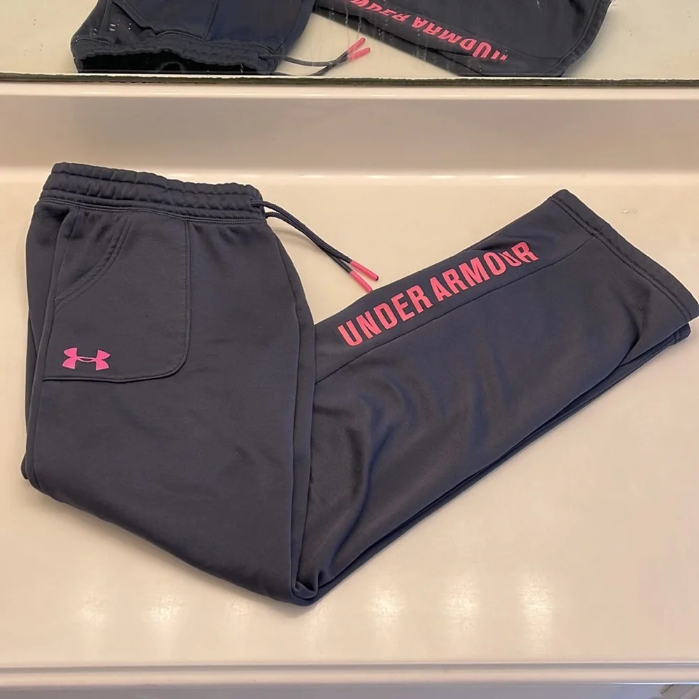 Under Armour Girls Armour Fleece Storm Pant - Picture 7 of 7